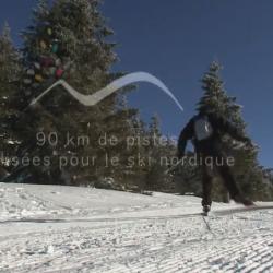 Aux Estables ou sur le massif du Meygal .. des km de pistes de ski nordique